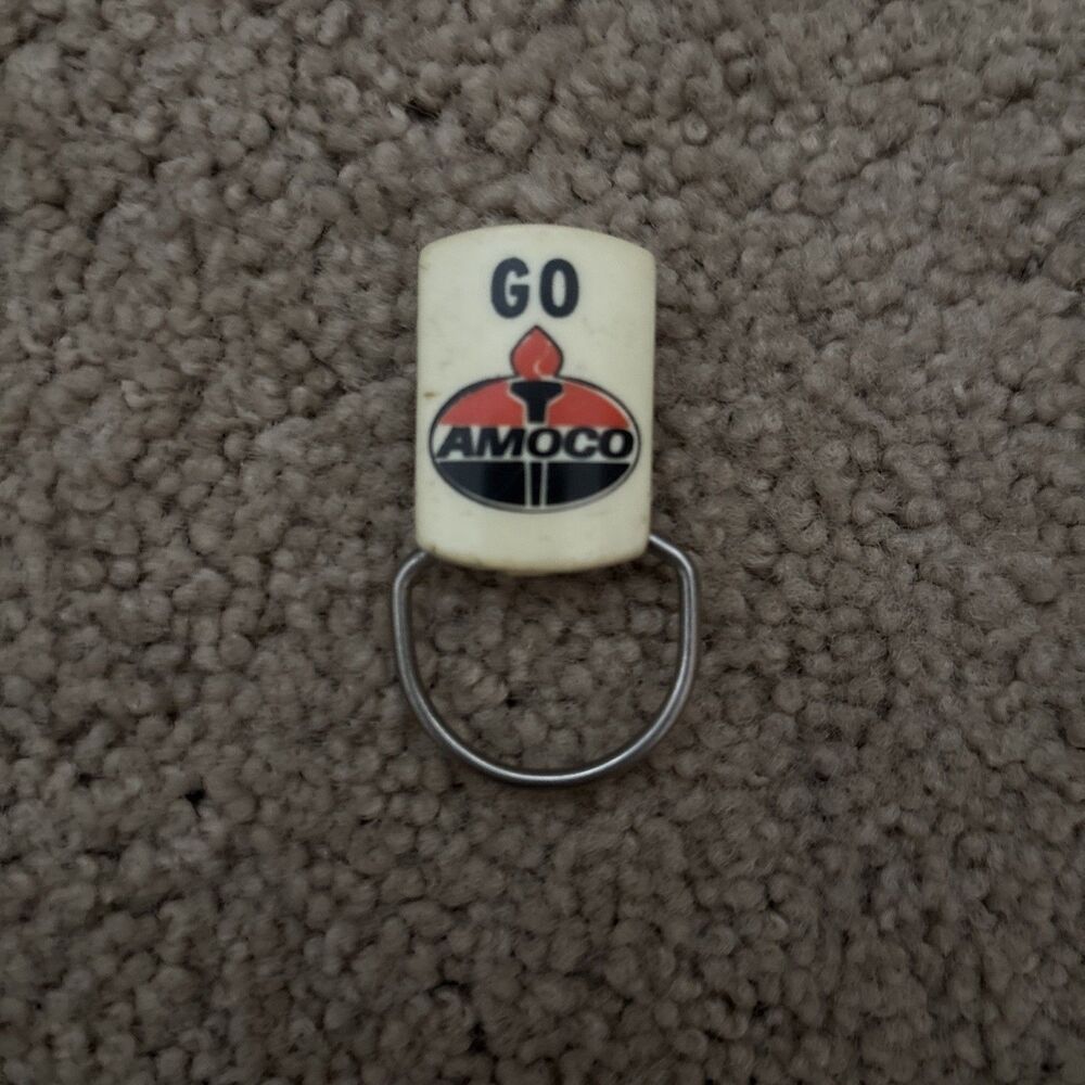 Vintage Amoco Keychain